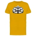 thumbnail image 1 of Metallic Guy Flexing Tee Men's -Image by Shutterstock, 1 of 2