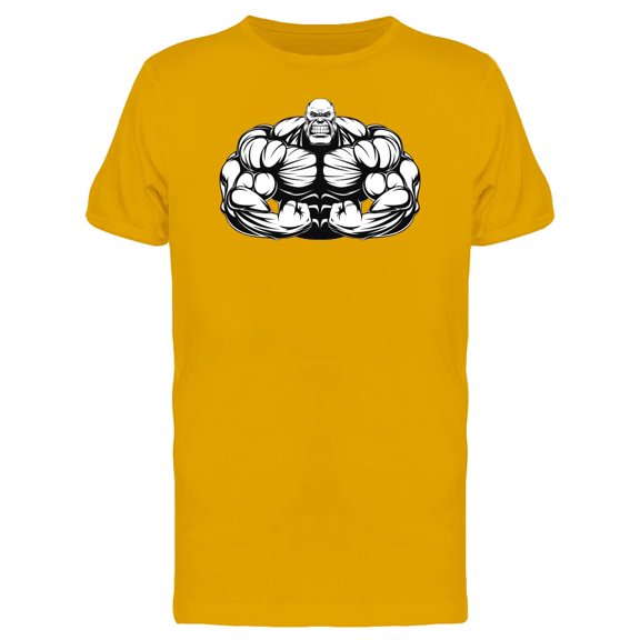 Metallic Guy Flexing Tee Men's -Image by Shutterstock