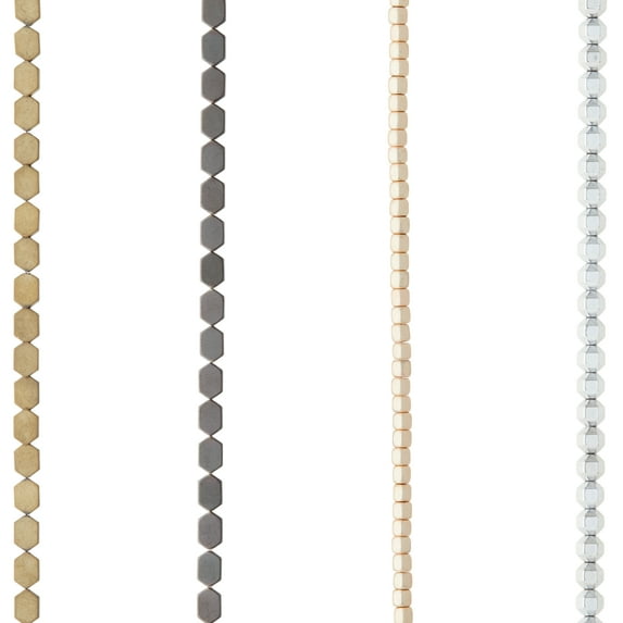 Metallic Hematite Mix Beads by Bead Landing