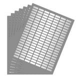 Royal Green Metallic Silver Sticky Labels for Inkjet &amp; Laser Printers ...