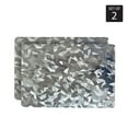 thumbnail image 1 of Metallic Leaf Placemat Set of 2 SILVER, 1 of 2