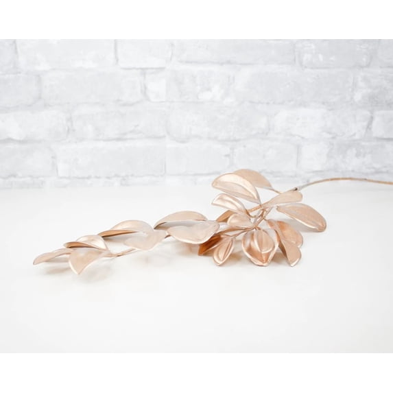 Metallic Leaf Spray - Rose Gold
