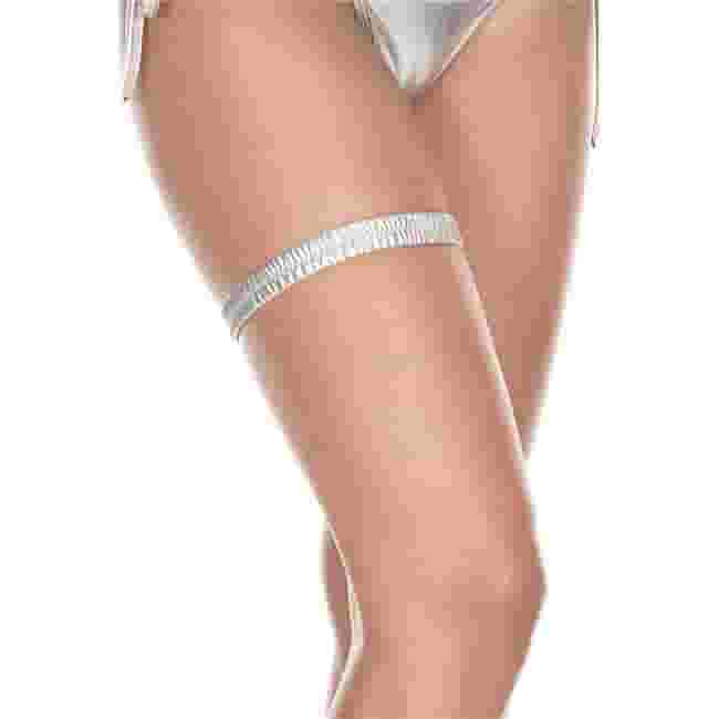 Metallic Leg Garter, Silver - Walmart.com Metallic Leg Garter, Silver - Walmart.com