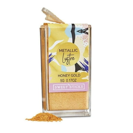 Metallic Lustre Honey Gold