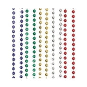 Metallic Mardi Gras Beads, Gold, 32in, 4ct
