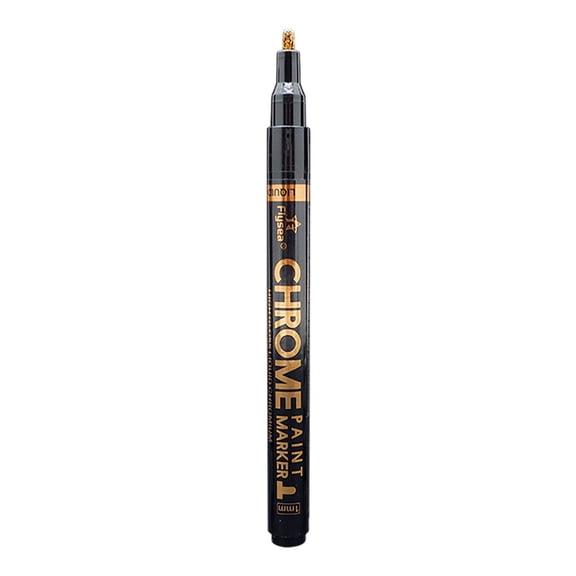 Metallic Marker Pen Copper 1.0mm 3ml High Gloss for Restoring Faded Inscriptions on Metal Stone Glass DIY Art Long Lasting Coverage