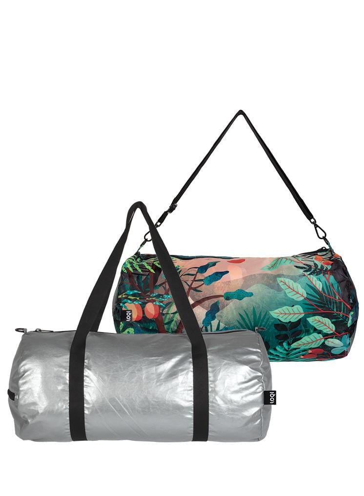 Metallic Matt Silver Weekender Travel Bag - Walmart.com