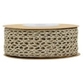 thumbnail image 1 of Metallic Mesh Ribbon for DIY Gift Wrapping & Decoration (Khaki, 5), 1 of 5