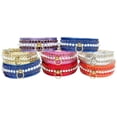 thumbnail image 1 of Metallic Minipearl Size 14 Pet Collar, 1 of 2