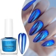 thumbnail image 1 of Metallic Mirror Nail Polish, Quick Dry No-Bake Nail Polish in Glass Bottle, Long Lasting Mirror Finish, Easy to Apply & Even Coating, Multiple Colors for Daily, Party & Wedding Nail Art, 1 of 5