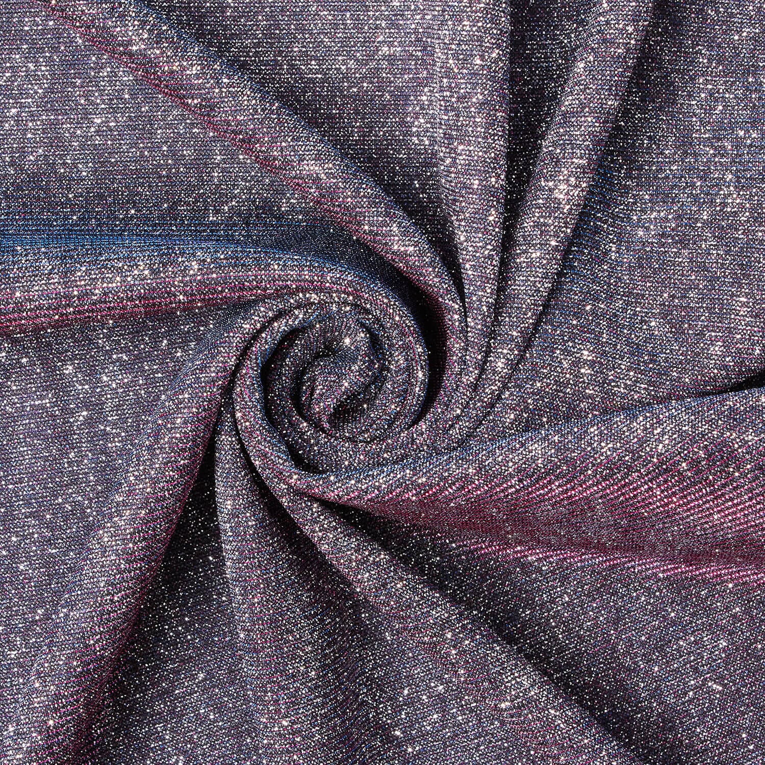 Metallic Moonlight on Interlock Fabric 57/58