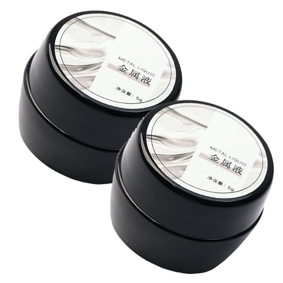 Metallic Nail Painting Gel Mirrored Nails Polish Metal Paint Gel for Wedding