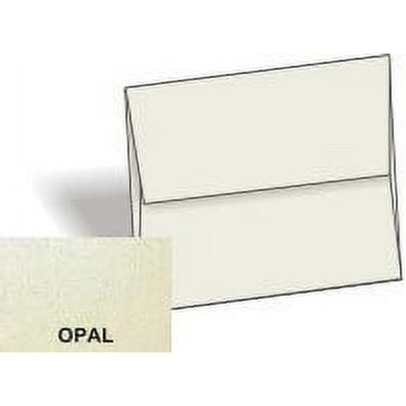 Metallic OPAL A2 Envelopes 32T - 250 PK -- Shimmer-like A2 (4-3/8-x-5-3/4) 4X5 holds paper folded 4-ways -Great Invitation, Response and DIY Greeting Envelopes