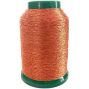 Metallic Orange Kingstar 1000 Meter Thread - 40 Weight, (MA24)