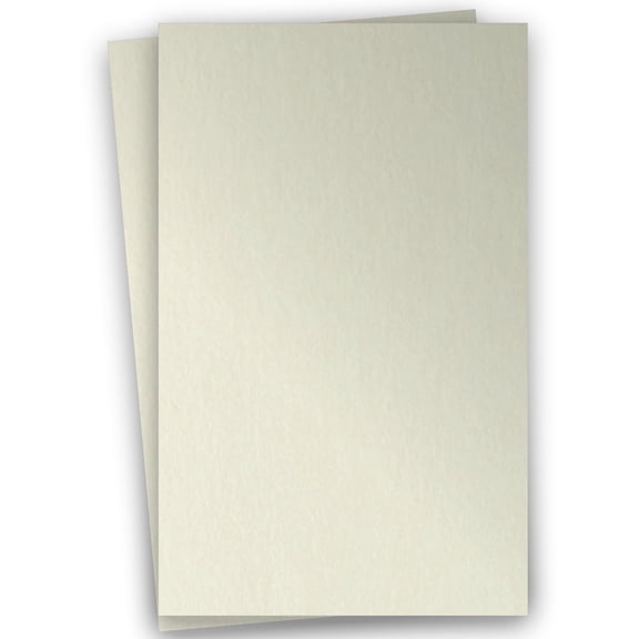 Metallic PEARLIZED CITRINE 11X17 (Ledger) Paper 105C Cardstock - 100 PK -- Pearlescent 11-x-17 Metallic Card Stock Paper - Great for Business, Card Making, Designers & More