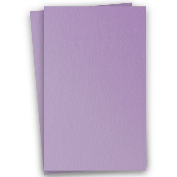 Metallic PURPLE AMETHYST 11X17 (Ledger) Paper 105C Cardstock - 100 PK -- Pearlescent 11-x-17 Metallic Card Stock Paper - Great for Business, Card Making, Designers & More