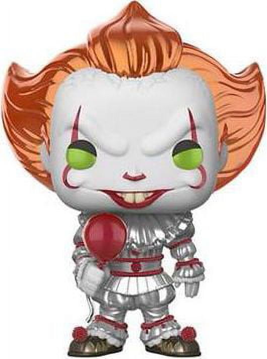 Metallic Pennywise with Balloon IT Funko Pop! Movies #475 Exclusive