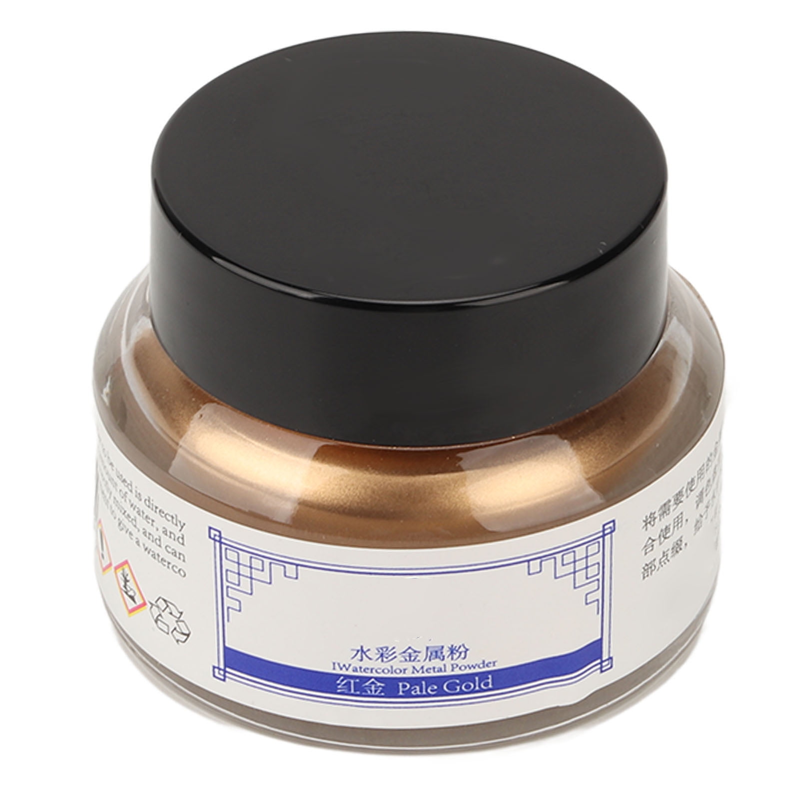 Metallic Pigment Powder Red Gold Delicate Paste Shiny Sparkling ...