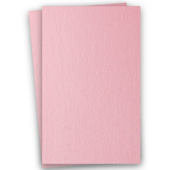 Metallic ROSE QUARTZ 11X17 (Ledger) Paper 105C Cardstock - 100 PK -- Pearlescent 11-x-17 Metallic Card Stock Paper - Great for Business, Card Making, Designers & More