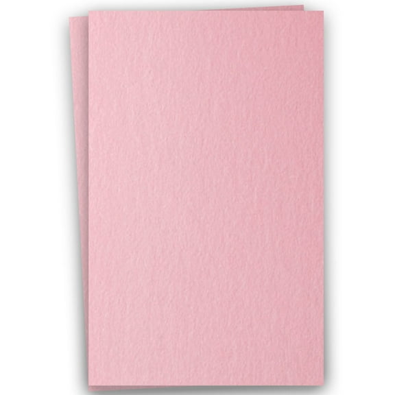 Metallic ROSE QUARTZ 12X18 (Large) Paper 105C Cardstock - 100 PK -- Pearlescent 12-x-18 Large size Metallic Card Stock Paper - Great for Business, Card Making, Designers and DIY