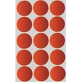 thumbnail image 1 of Metallic Red Adhesive Labels Sealing Stickers 1.25 in (30 mm) 750 Pack, Round Dot Sticker Sheets, 1 of 5