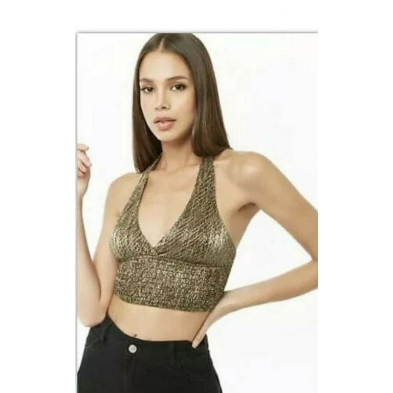 Gold knit top clearance