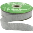 thumbnail image 1 of Metallic Ribbon 3/4" X 25yd - Dark Silver, 1 of 1