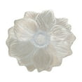thumbnail image 1 of Metallic Round Placemats 14.96", Pressed Lotus Flower Design, Washable & Non- - Great for Dinner, Holiday, Wedding Decor & Party Table Settings,Gold - 38cm, 1 of 8