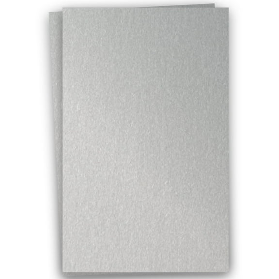 Metallic SILVER 12X18 (Large) Paper 32T Lightweight Multi-use - 200 PK -- Pearlescent 12-x-18 Foldable Everyday Metallic Paper -Great for Professionals, Designers, Crafters & more