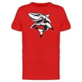 thumbnail image 1 of Metallic Shark Cartoon Tee Men's -Image by Shutterstock, 1 of 2