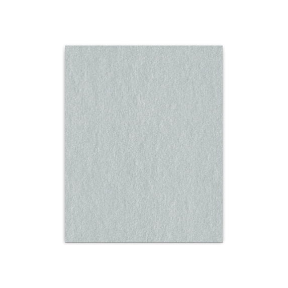 Metallic Silver Acid Free 11x14 Backing Board - Uncut Photo Mat Board - 1 Sheet