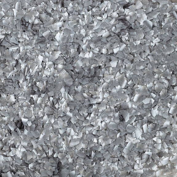 Metallic Silver Edible Shimmer Flakes | Standout Accents, 4g