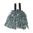 thumbnail image 1 of Metallic Silver Pom Poms (12Pc) - Party Favors - 12 Pieces, 1 of 2