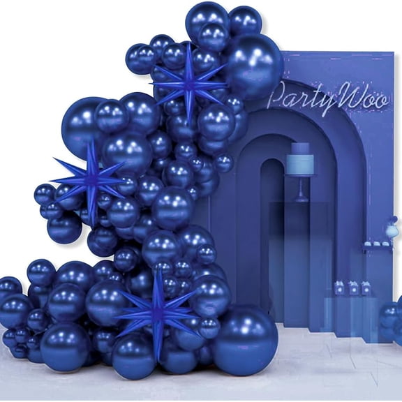 Metallic Silver Star Balloons 110pcs Different Sizes 18 12 10 5 Inch Pack 22 Inch Silver Spike Star Explosion Foil Mylar Balloon Arch Kit for Birthday Party Decorations Silver-G102
