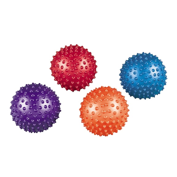 Metallic Spike Ball 3" Inflated. - Party Favors - 12 Pieces