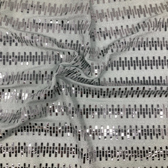 Metallic Square Sequin Jersey