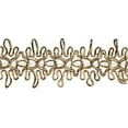 thumbnail image 1 of Metallic Star Gimp Trim 1"X10yd-Gold, 1 of 1