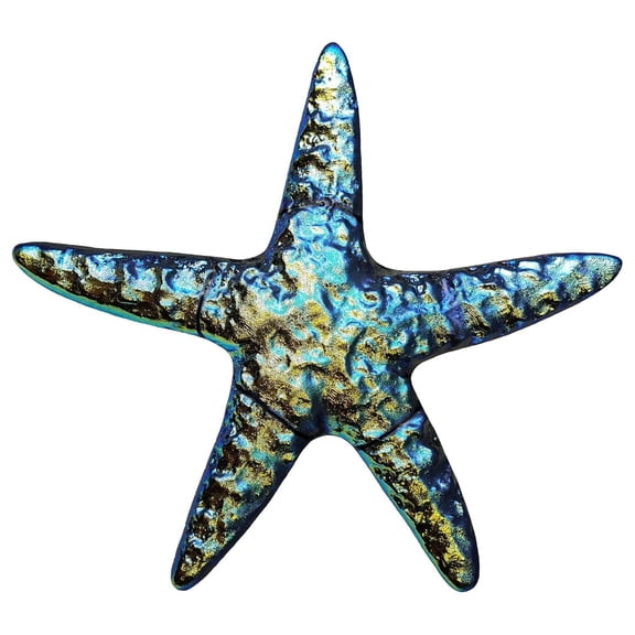 Metallic Starfish ( Series) Ceramic Swimming Pool Mosaic (5", Rainbow)