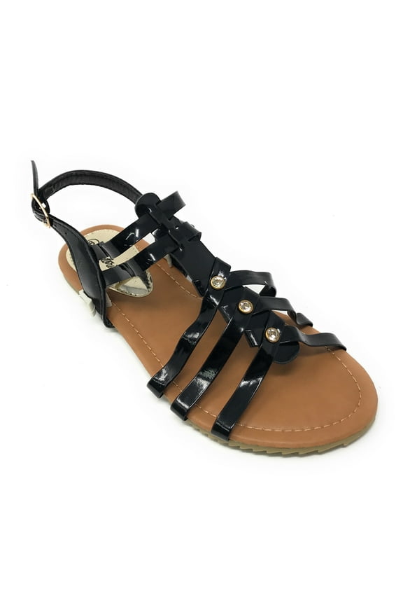 Metallic Strappy Sandal (Women's)