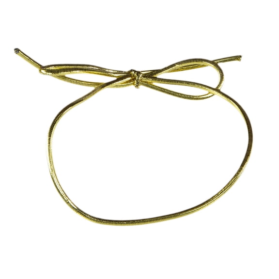 Metallic Stretch Loop Gold 6" (Package of 50)