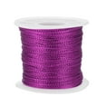 thumbnail image 1 of Uxcell Metallic Tinsel Cord Rope Cord Wrapping Ribbon Non-Stretchy Strings for Gift Thread Ornament Dark Purple, 1 of 7
