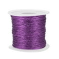thumbnail image 1 of Uxcell Metallic Tinsel Cord Rope Cord Wrapping Ribbon Non-Stretchy Strings for Gift Thread Ornament Light Purple, 1 of 7