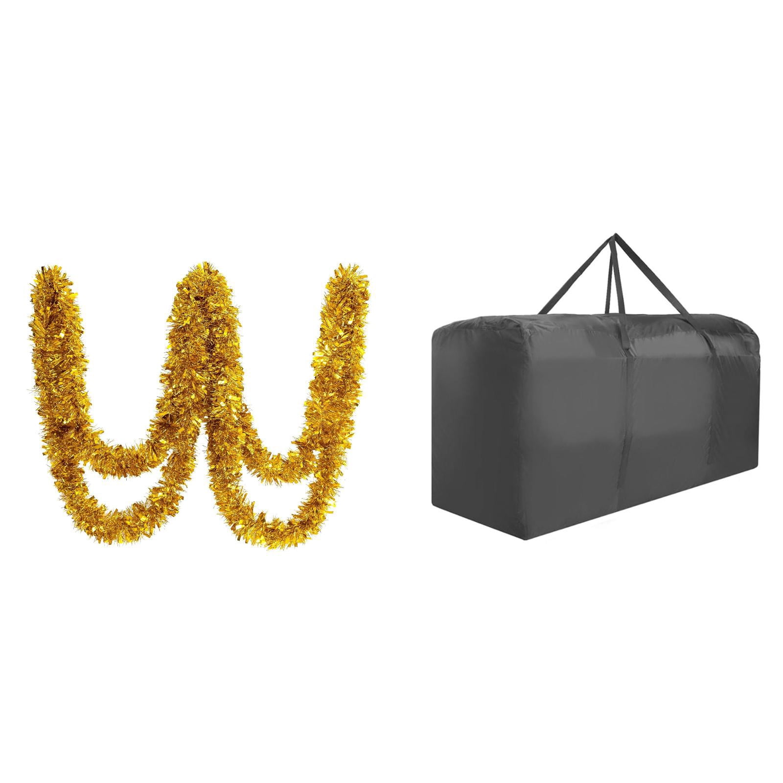 Metallic Tinsel Garland,Christmas Home Storage Bag,Colorful Twist Streamers for Christmas Decorations,Birthday Party Supplies,Indoor Outdoor Hanging Garlands for Tree,Wall,Festive Party Decor