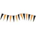 thumbnail image 1 of SSWBasics Metallic Triangle Pennant - Black/Gold - 60'L- Decorative Pennant Flags  Durable Pennant Flags on a String for Patriotic Celebrations and Events, 1 of 1