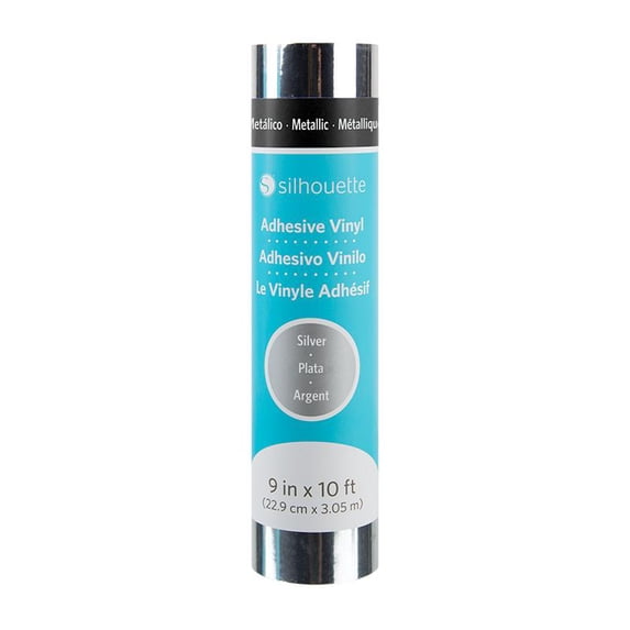 Metallic Vinyl - 9-Inch Silver