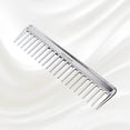 thumbnail image 1 of Metallic Wide Tooth Comb, 1 of 5