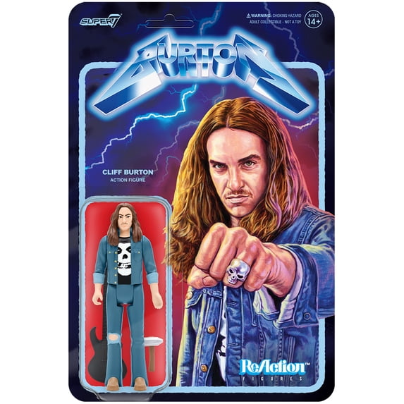 Super7 - Cliff Burton ReAction Figure