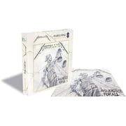 Metallica - RockSaws - Metallica And Justice For All 500 Piece Jigsaw Puzzle [GAMES MISC] Puzzle