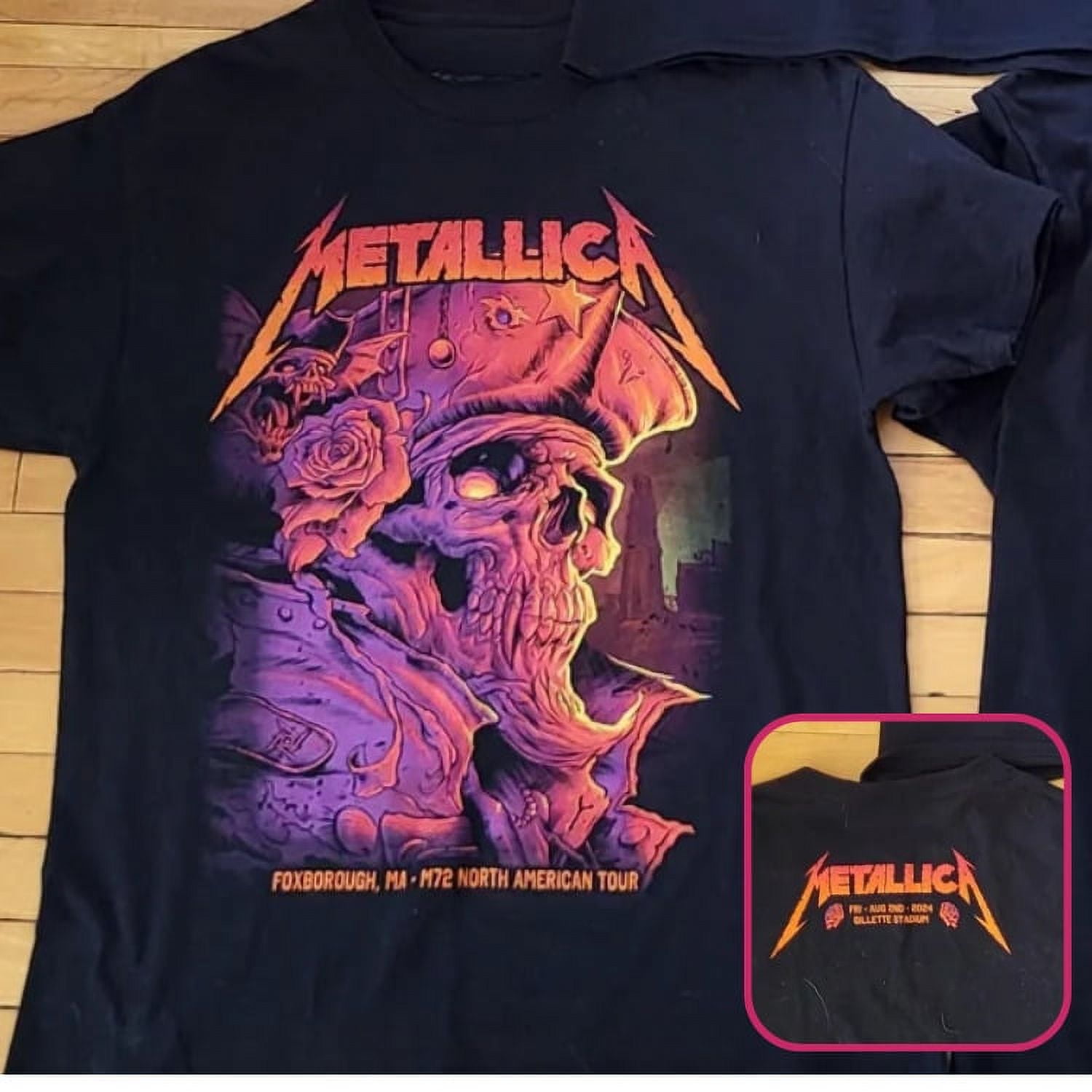Metallica Tour 2024 Foxborough Andy Maegan