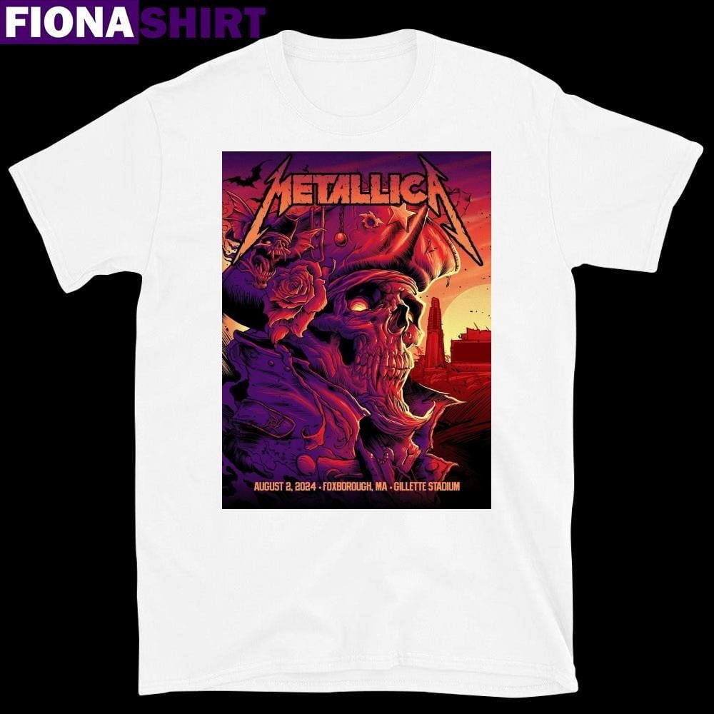 Metallica At Gillette Stadium In Foxborough Shirt